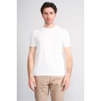 Çetinkaya Mentality 4539 Bisiklet Yaka Regular Modelli T-Shirt Beyaz - XL