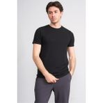 Çetinkaya Mentality 4544 Bisiklet Yaka Regular Modelli T-Shirt Siyah - 2XL