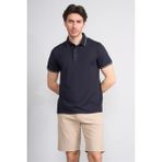 Çetinkaya Mentality 4555 Polo Yaka Regular Modelli T-Shirt Lacivert - 3XL