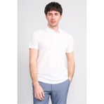 Çetinkaya Mentality 4556 Polo Yaka Regular Modelli T-Shirt Beyaz