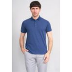 Çetinkaya Mentality 4556 Polo Yaka Regular Modelli T-Shirt Indigo - İndigo - 3XL