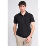 Çetinkaya Mentality 4556 Polo Yaka Regular Modelli T-Shirt Siyah - 3XL