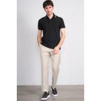 Çetinkaya Mentality 4562 Polo Yaka Regular Modelli T-Shirt Siyah - XL