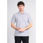 Çetinkaya Mentality 4591 Polo Yaka Regular Modelli T-Shirt Gri - XL
