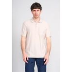 Çetinkaya Mentality 4594 Polo Yaka Regular Çizgili T-Shirt Taş - 3XL