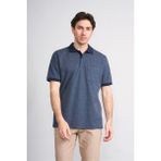 Çetinkaya Mentality 4595 Polo Yaka Regular Modelli T-Shirt Indigo - İndigo