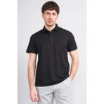 Çetinkaya Mentality 4600 Polo Yaka Regular Modelli T-Shirt Siyah - 2XL