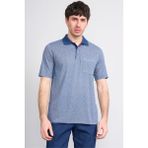 Çetinkaya Mentality 4627 Polo Yaka Regular Modelli T-Shirt Indigo - İndigo - 2XL