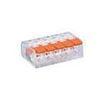 Çetinkaya Pano wago Tip 5 Tirnakli Buat Klemens 50 Adet Turuncu