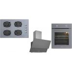 Çetintaş Luno Ankastre Set (FIRIN-L501S04 &OCAK-L638501 & Davlumbaz 3481.6.147.03)