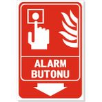 Çetintaşlar Reklam Yangın Alarm Butonu Levha 20X30 cm 35X50 cm Pvc Foreks