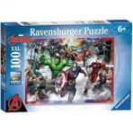 CetKing 100 Parça Yapboz Avengers