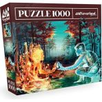 CetKing 1000 Parça Puzzle - Fıre And Water (Ateş ve Su)