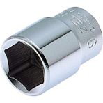 CetKing 1110060017 17 mm 3/8" Altı Köşe Lokma Anahtar, Krom, 17 mm