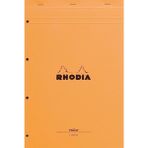 CetKing 119660C Legal Blok Not Defteri (Zımbalı, Dın A4+, 21 x 31,8 Cm, Kenar Boşluklu, 80 Sayfa, Sarı Kağıt, 80 Gr) 1 Adet, Turuncu