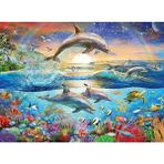 CetKing 128952 Yunuslar Puzzle, 300 Parça
