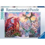 CetKing 167173 Ejderhalar Yetişkin Puzzle, 2000 Parça