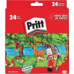 CetKing 24'lü Pastel Boya - Karton Kutu