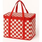 CetKing 25 Lt Termos Çanta, 33X22X22 cm Piknik ve Kamp Soğutucu Çanta, Suya Dayanıklı Iç Kaplama, Geniş Hacimli Taşınabilir Soğuk Tutucu, Fermuarlı Kapaklı, Izolasyonlu Beslenme Çantası