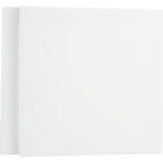 CetKing 25X25 cm 2'li Pamuklu Tuval Paketi - Yağlı, Sulu, Akrilik Boya Çalışmaları Için