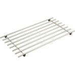 CetKing 301.110.87 Lämplıg Tencere Izgarası, Paslanmaz Çelik, Gümüş, 50 x 28, 50 x 27 x 2 cm