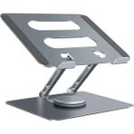 CetKing 360 Derece Sonsuz Pozisyonda Dönebilen Katlanabilir Metal Alaşımlı Yükseklik ve Açı Ayarlı Kaydırmaz Telefon ve Tablet Standı (Tablet Standı N03)