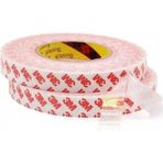 CetKing 3m 9088 Şeffaf Ince Çift Taraflı Bant, 15 mm Genişlik 5 Metre