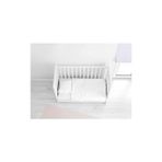 CetKing 70X130 Lastikli Ranforce Bebek Çarşaf Takımı - Beyaz