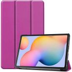 CetKing Aksesuar Mor 3. Jenerasyon Smart Cover Standlı 1-1 Kılıf-Mor Lenovo Tab M10 TB-328F ile Uyumlu