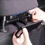 CetKing Araba Koltun Arkası Telefon ve Tablet Tutucu 360 Derece Dönebilen Dik ve Yatay Konumlandırılabilen 4 Inç ve 11 Inç Arası Cihazlar Için Uygun NRT-082