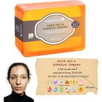 CetKing Asit & Zerdeçal Sabunu 140 gr 1 Adet Leke ve Sivilce Karşıtı Kojic Acid - Kolajen - Aha Bha - C Vitamini - Hyaluronic Acid - Shea Butter Yağı Içerikli Aydınlatıcı Sabun