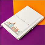 CetKing Aşk Başkadır Mottolu Defter – 13X21 Cm, Çizgisiz | Romantik Not Defteri
