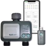 CetKing Bahçe Sulama Bilgisayarı, Wifi Hub, 2 Çıkış, Su Geçirmezlik Ipx5, Otomatik Sulama, Bahçe, Çim Için Su Zamanlayıcısı