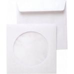 CetKing Beyaz Pencereli CD Zarfı 90GR 100 Adet