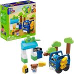 CetKing Bloks Doğa Dostu Otobüs Seti, Yürüme Çağındaki Çocuklar Için Yapı Oyuncakları HDX90