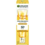 CetKing C Vitamini Parlak Günlük Güneş Koruyucu Fluid Yüz Kremi Görünmez Doku SPF50, 40 ml