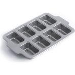 CetKing CC006068-001 8 Fincan Pas Içermeyen Yapışmaz Mini Kek Kalıbı, Alaşımlı Çelik