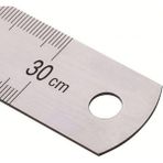 CetKing Çelik Cetvel 30 cm (Inc Ölçülü)