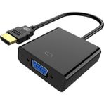 CetKing CHB020 HDMI To VGA Dişi Çevirici Adaptör Siyah