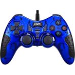 CetKing Çift Analoglu Kol USB Pc Bilgisayar Ps3 Oyun Kolu Gamepad Joystick (Lacivert)