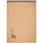 CetKing Color Çizgili Sert Kapak The Notebook Kraft A5 Bloknot, 100 Yaprak