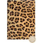CetKing Color Keten Ciltli Defter Düz Leopar 17X24