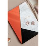 CetKing Color Mermer Defter Çizgili Mercan 17X24CM