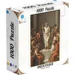 CetKing Craft 1000 Parça Puzzle Yunan Dönemi Sanat Eseri, Antik Felsefe Temalı Sokratik Diyaloglar