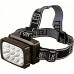 CetKing Dayanıklı 12 Ledli LED Kafa Lambası - Kafa Feneri Tepe Işık