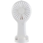 CetKing DD5002 Telefon Standlı 3 Kademeli Mini Vantilatör Portatif Soğutucu Fan El Fanı (Beyaz)