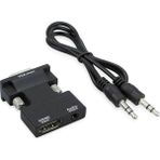 CetKing Destekli HDMI To VGA Monitör Çevirici Dönüştürücü Adaptör