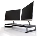 CetKing Dual Monitör Standı – Ikili Monitör Standı – Monitör Yükseltici – Metal – Siyah – SMS4BL