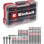 CetKing Einhell M-Case 38-Parça Darbeye Dayanıklı Uç Seti (25 mm Uçlar, 50 mm Uçlar, 90 mm Uçlar, Altıgen Lokmalar, 60 mm Uç Tutucu, Saklama Kutusu Dahil) - 49109250