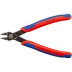 CetKing Elektronik Süper Kesiciler, Yumuşak Teller ve Fiber Optik Kablolar Için Elektronik Çapraz Kesiciler, Paslanmaya Karşı Perdahlanmış, 125 mm 78 61 125